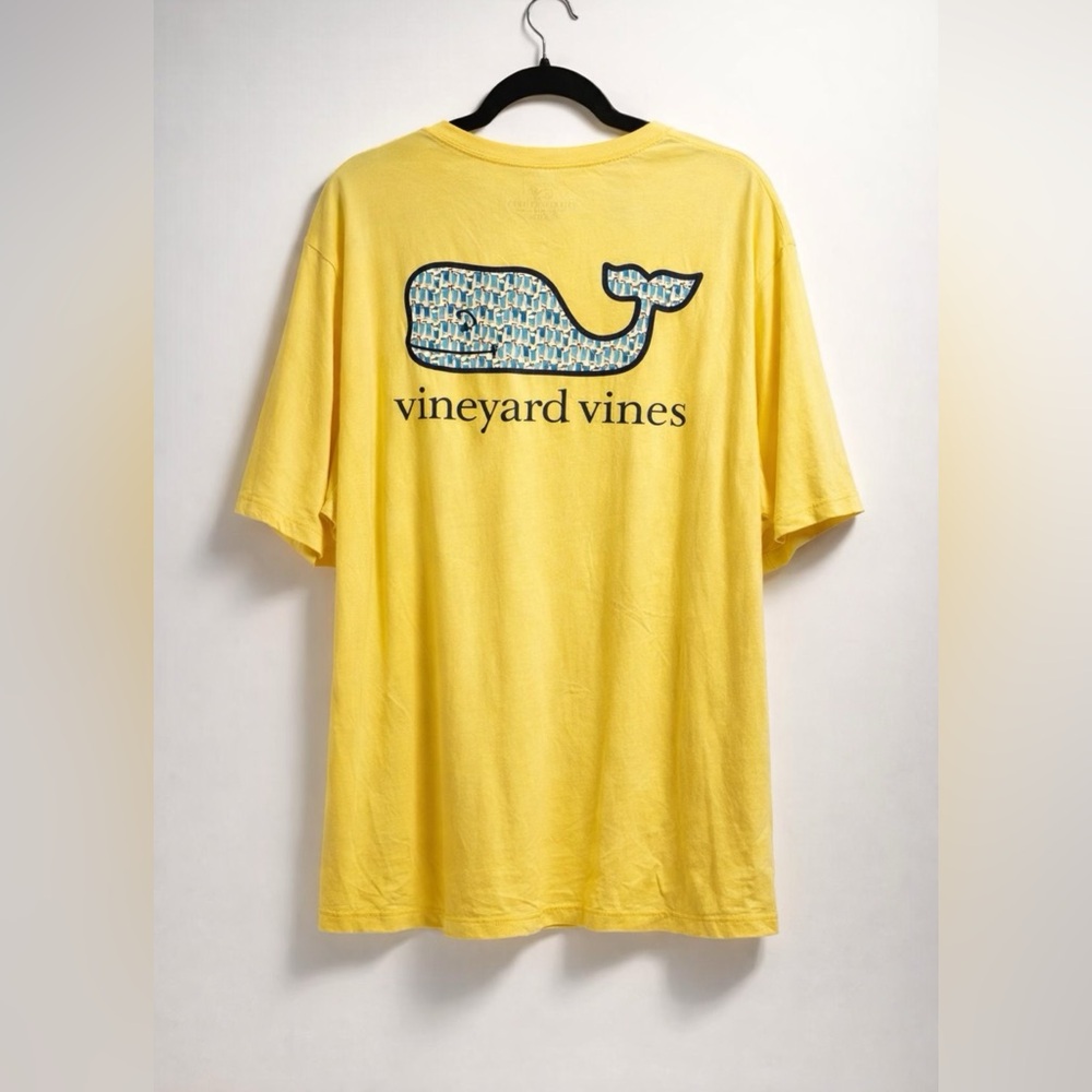 Vineyard Vines Sunny Yellow Tee - Picture 3 of 4